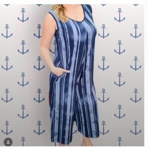 LuLaRoe Natalie Wide-Legged Jumpsuit NWT
